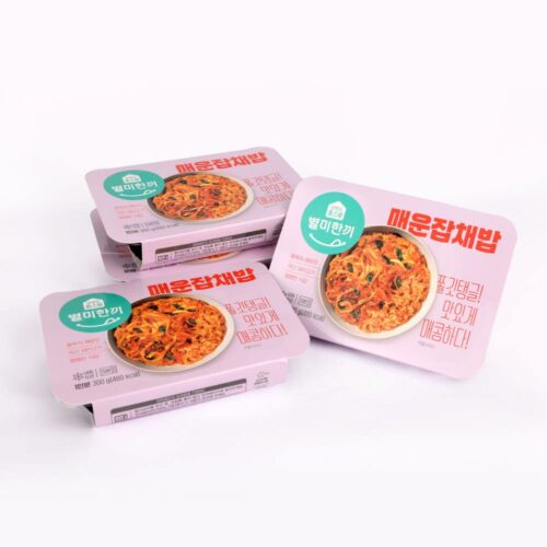돼지고기,야채듬뿍 매운 잡채밥_홈스랑